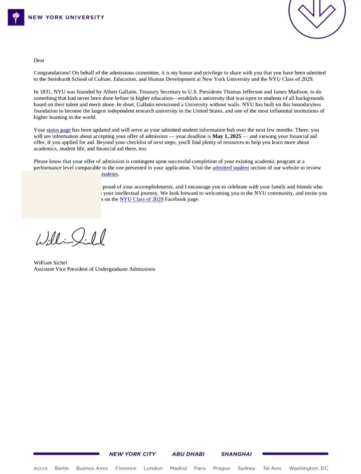 纽约大学 · Steinhardt